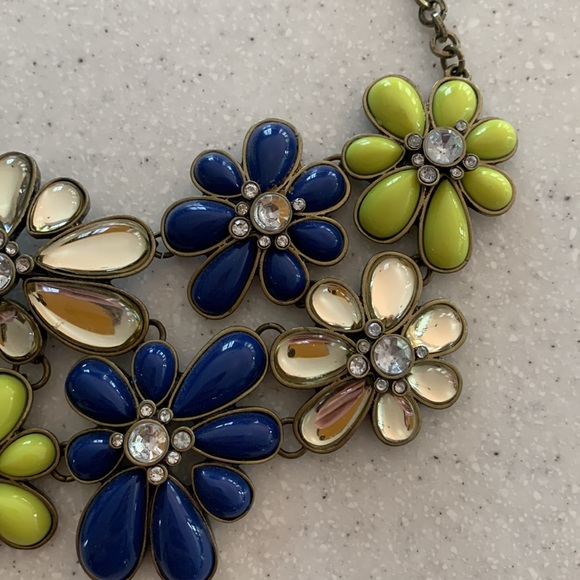 J. Crew Flower Necklace - Picture 2 of 3